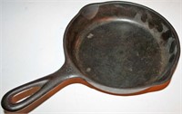 Cast Iron Wagner Ware Sidney 0 Skillet,