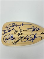 Autograph COA Jaws Paddle