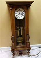 Biedermeier Weighted Clock Time & Strike