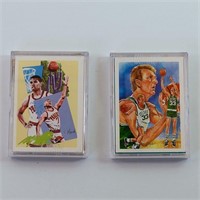 Fifty (50) Basketball Cards in Plastic Cases