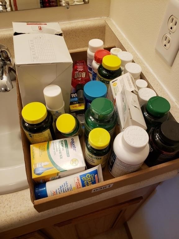 Lot of Vitamins & Other Items