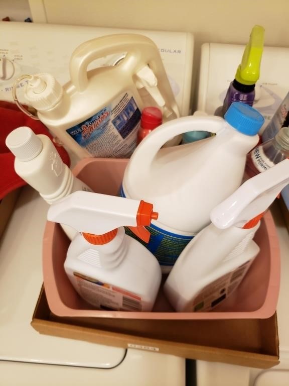 Lot of Cleaning Supplies
