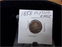 1858 flying Eagle penny