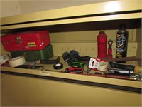 bottle jacks,allen packs,toolboxes & items