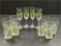 Nikko "Happy Holidays" Tea Glasses & Stemware