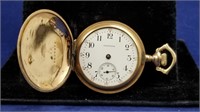 Antique Waltham Hunting Case Ladies Pocket Watch
