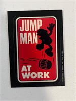 1982 Nintendo Donkey Kong Sticker Jump Man