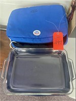 Anchor Hocking baking dish and insulated carrier