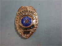 WI Town of Geneva Police Sergeant Badge