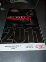 Jeff Gordon Dupont Nascar Calendar 2011(12 pcs)