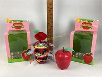 (2) NIB Small World Apple Hotel toy sets