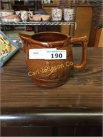 VINTAGE BROWN PITCHER