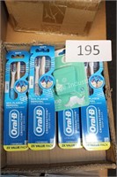 6-2ct oral-B toothbrushes