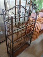 Metal and Glass Shelf