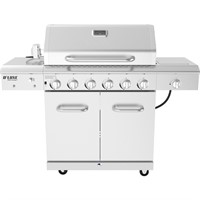 $599  Nexgrill 6-Burner Propane Gas Grill, Steel