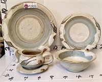 MICHAEL HILL POTTERY DISHES - 6 Pc. Pl. Settings..