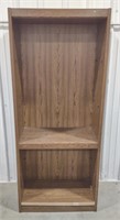 (AB) Wooden Book Case w/ Shelves( 71.5x30x15.5")
