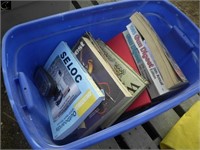 Tote of Gun Books & GPS's