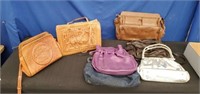 Box Lot of Purses