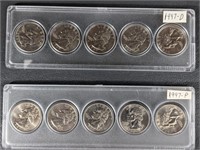 1997 State Quarter Sets, D & P Mints