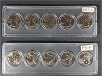 1997 State Quarter Sets, D & P Mints