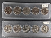 1997 State Quarter Sets, D & P Mints