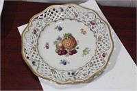 A Reticulated German Fruit Plate