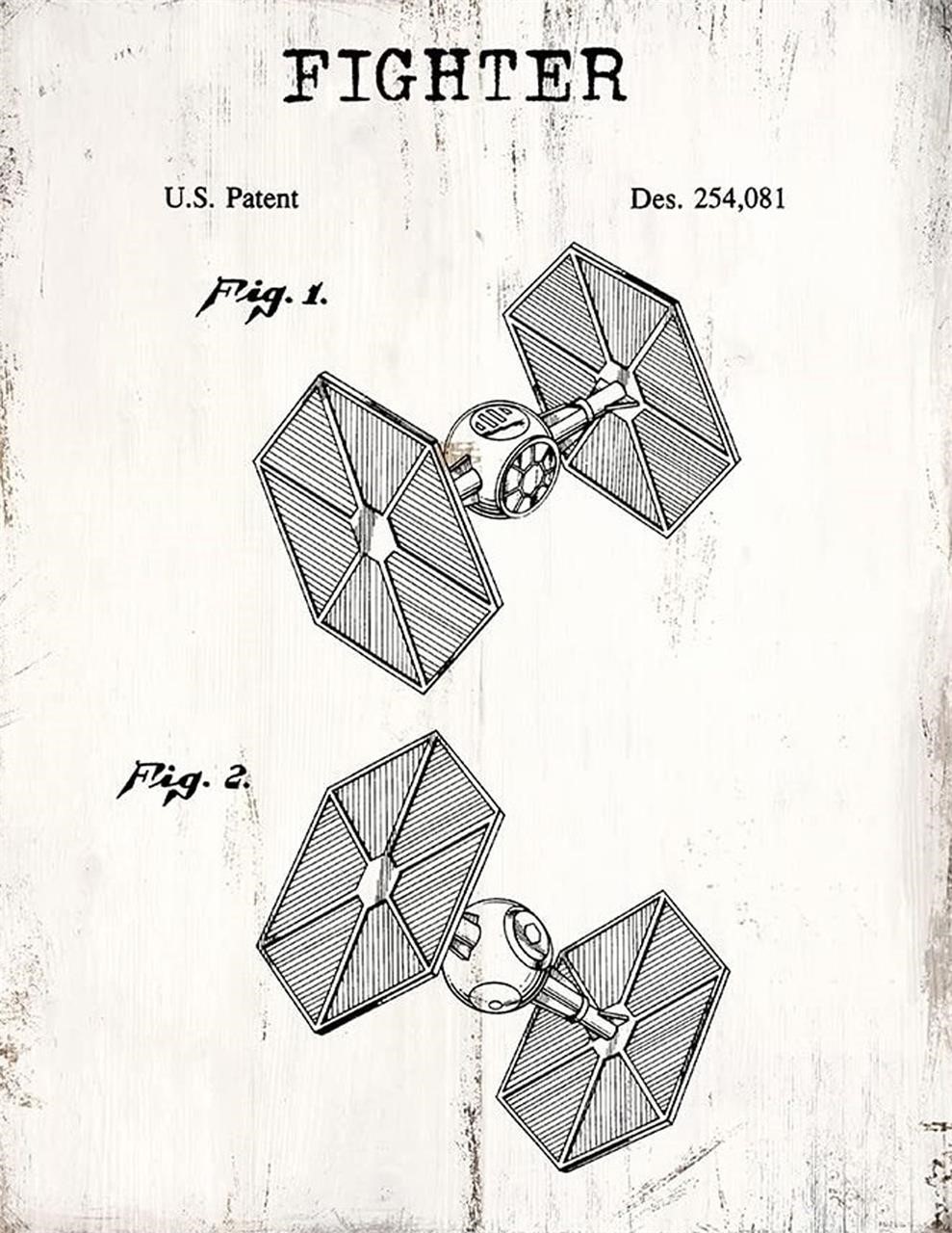 Star Wars Fighter Patent Reprint