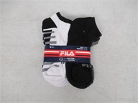 7-Pk Fila Men's 7-11 Ankle Sock, Multi-Coloured