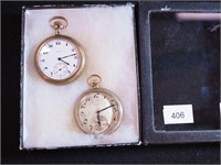 Elgin 15 jewel open-face goldfilled pocket watch