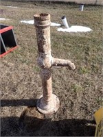 No. 5 Hd. Water Pump Base - Yard  Art