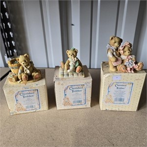 Cherished Teddies in boxes