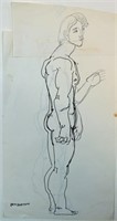 PEMBERTON HOMOEROTIC FOLK ART DRAWINGS