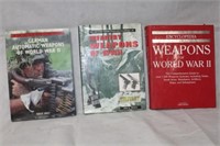 3-Weapons Of WW II Books