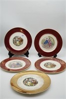 Crest O Gold Collector Plates 22K