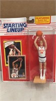 Starting line up Tom Chambers figure with 2 cards
