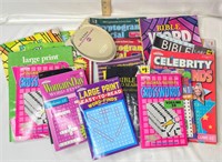Crosswords & Cryptogram Puzzle  Books