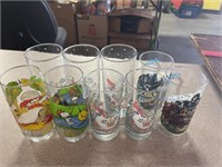 (9) Various Decor Glasses - Snoopy