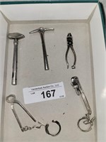 Miniature Tool Key Chains