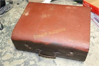 Vintage Wooden Suitcase 23x18x9D