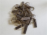 Large Lot of Lady Luck Key Chains