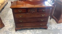 Mahogany Four Drawer Low Chest