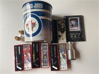 Winnipeg Jets & Mini Sticks Collectors Package 3