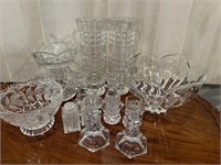 Cut Glass Crystal Bowls; Vases; and more