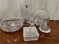 Waterford Crystal Hurricane; Lalique; and more