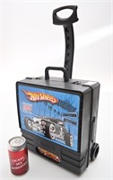 Valise de transport Hot Wheels avec 50 petites