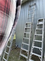 combination step/extension ladder