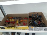 Vintage metal toy cars and misc