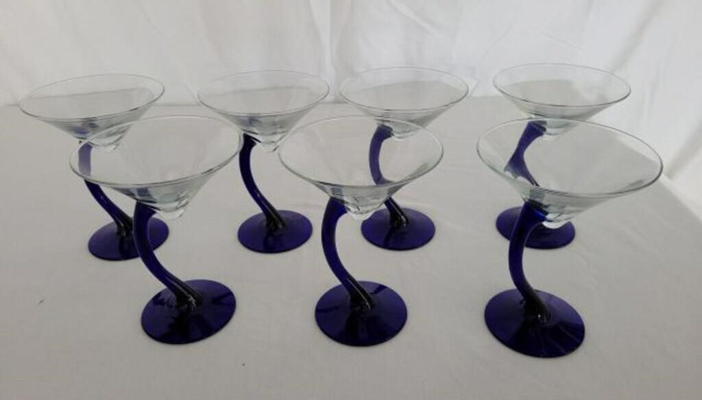 MEMEHIS STYLE DECO MARTINI GLASSES