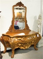 Highly Carved Dutch Rococo Commode